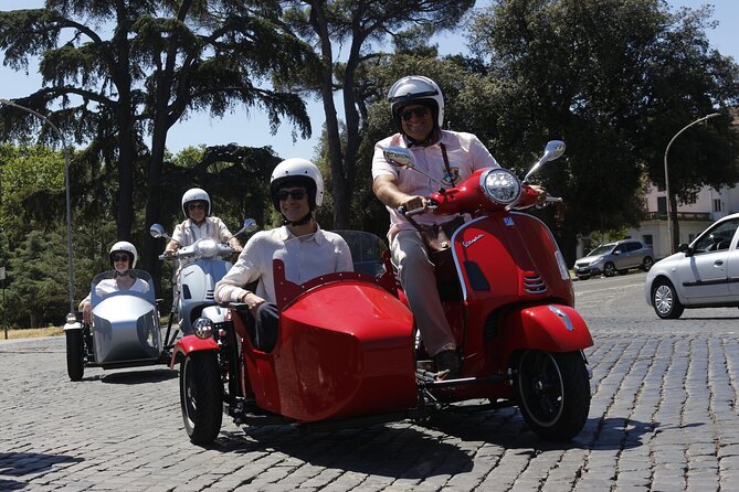 Rome 3 hours Vespa Sidecar Private Tour with Gelato - Good To Know