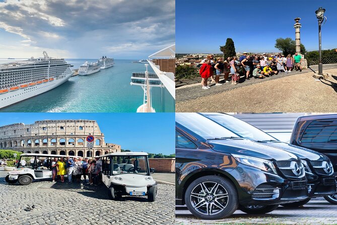 Rome: Exclusive 6 hour sightseeing tour in Golf cart for Cruisers - Introduction