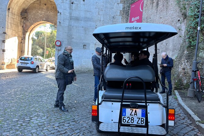 Rome in a Golf Cart Shared tour of Catacomb Ancient Appian - Good To Know