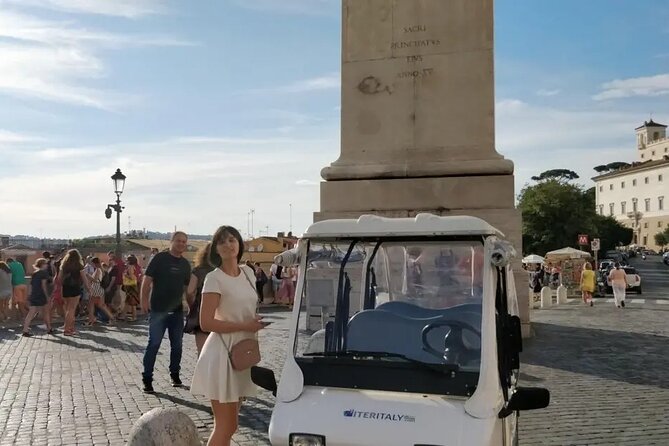 Rome Private Half-Day Tour with Option Golf Cart or Classic eFiat - Discover Rome in a Unique Way: Private Half-Day Tour on a Golf Cart or eFiat
