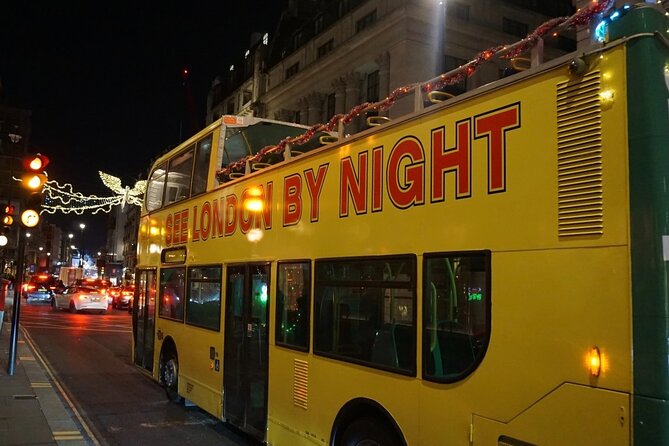 See London Christmas Lights Open-Top Bus Tour with guide - Good To Know