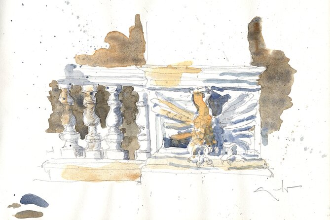 Sketching in Rome Villa Borghese Private lesson with Guido - Good To Know