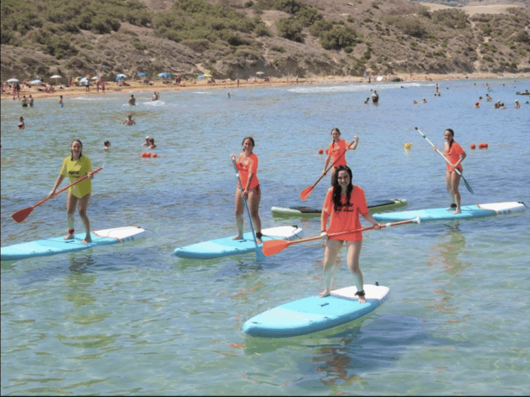 Stand-Up Paddleboarding Lesson at Malta Surf School