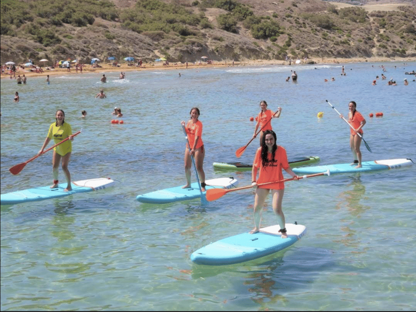 Stand-Up Paddleboarding Lesson at Malta Surf School - A Closer Look at the Malta Stand-Up Paddleboarding Experience