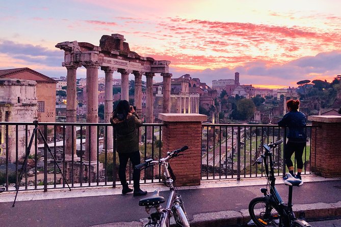 Sunrise in Rome: Small-Group E-Bike tour with Italian Breakfast - Good To Know
