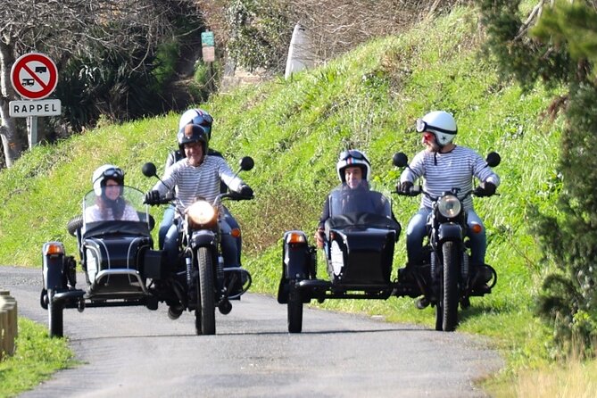 The Emerald Coast and Cancale in vintage sidecar with driver - Good To Know