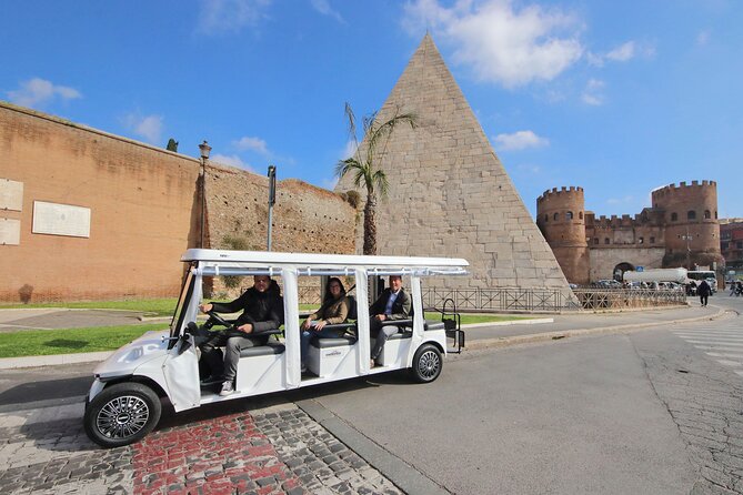 Tour of Rome in 7 Seater Golf Cart - Good To Know