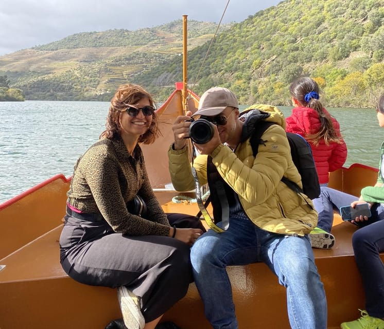 Vallée du Douro : 2 vignobles, déjeuner et bateau typique
