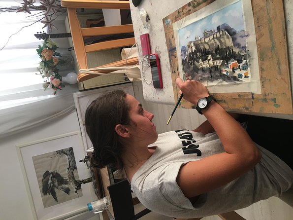 workshop for painting acropolis/landscape with local artist - Good To Know