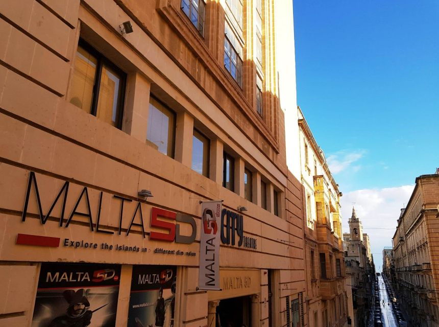 20-Minute Audio-Visual Show + Optional Valletta Audio Guide - Exploring Valletta at Your Own Pace