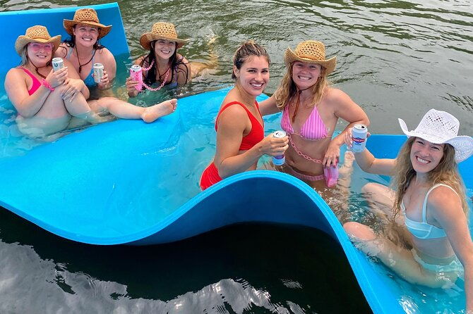 4 Hr Lake Austin Boat Charter with Swim and Sightseeing for 12 - The Captain and Navigation