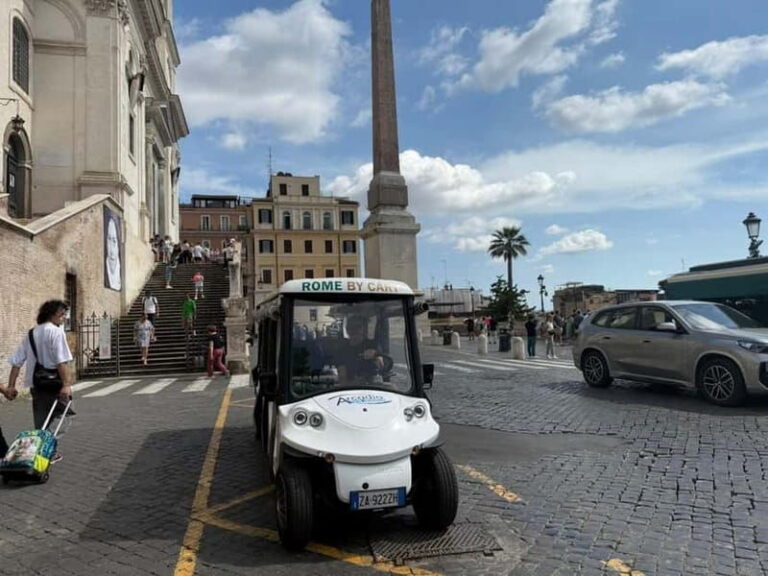 6H Rome: Complete Daily Tour on a Golf Cart with Roman Lunch - Detailed Breakdown of the Itinerary