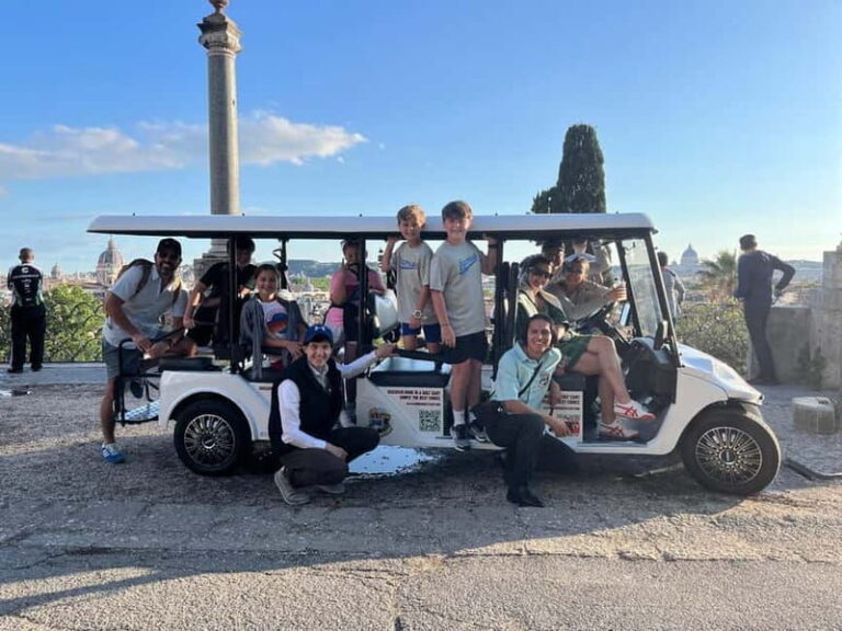 Experience Rome Private & Group Tour in Golf Cart 1.5 hour - An In-Depth Look at the Tour Itinerary