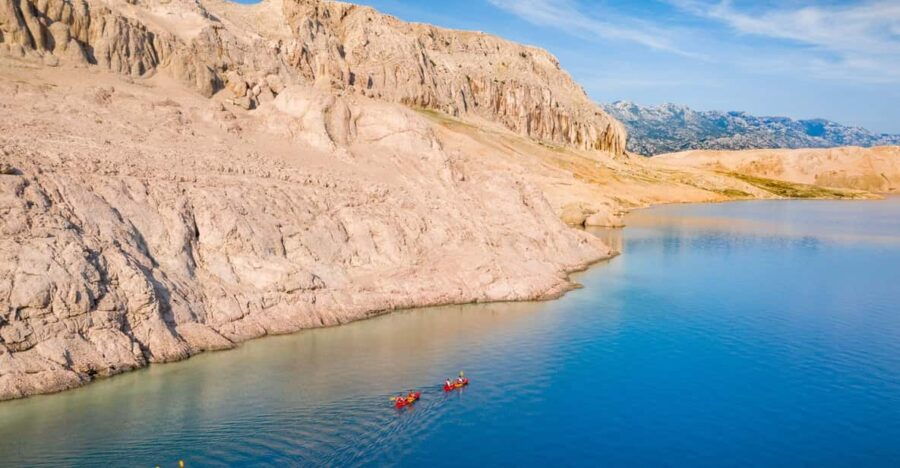 From Metajna/Novalja: Pag Bay Guided Sea Kayaking Tour - What To Expect: Practicalities and Highlights