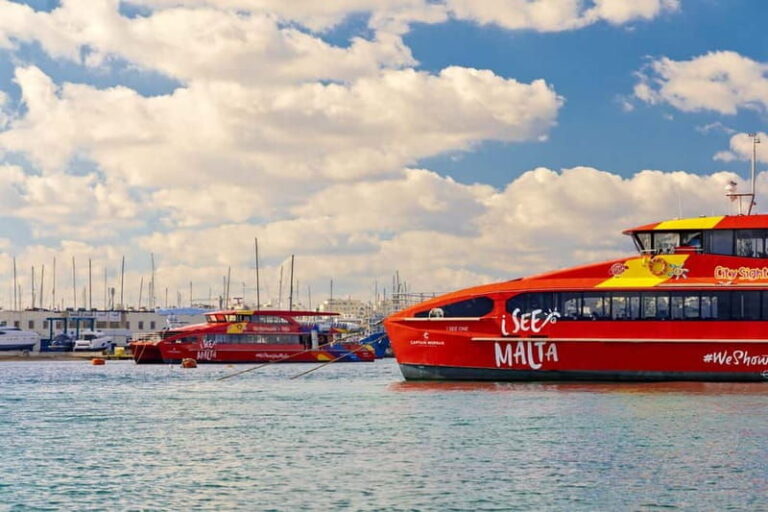 Malta: 2-Day Hop-On Hop-Off Bus & Harbour Cruise (CMO) - Harbour Cruise: The Waterfront Perspective