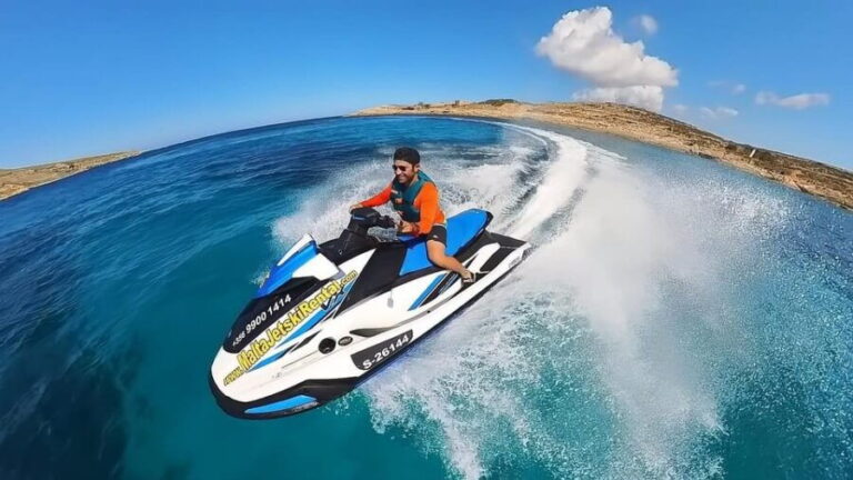 Malta 30 Minutes Jet Ski Rental / Hire -  Yamaha VX - The Breakdown: What to Expect from the Malta Jet Ski Experience