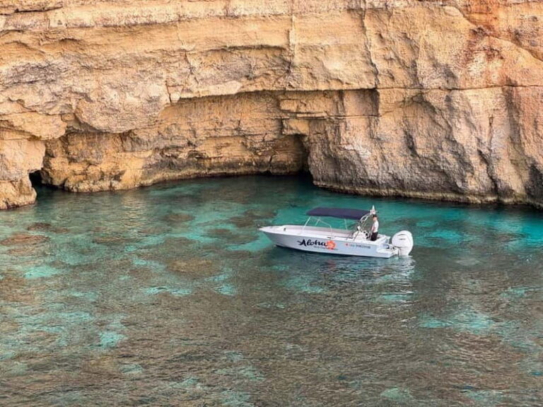 Malta: Blue Lagoon, Caves, Comino & Gozo Private Boat Trip - What to Expect During Your Trip