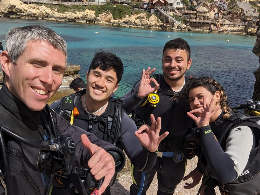 Malta: PADI Discover Scuba Diving Experience - Good To Know