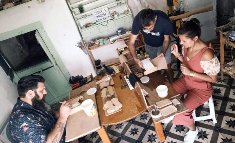 Milos: Zoulias Wood Workshop Experience,craft a wooden bag - Exploring the Itinerary in Detail