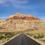 Mojave Desert, Red Rock Sign, Seven Magic Mts - Visiting Seven Magic Mountains