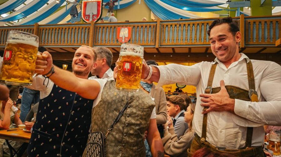 Munich: Guided Oktoberfest Experience with Beer and Lunch - Exploring Oktoberfest Grounds
