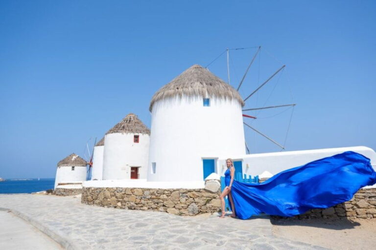 Mykonos: Flying Dress Photoshoot - Practical Details and Value