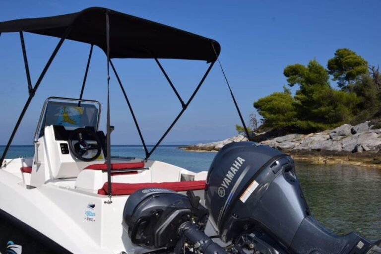 Nea Fokea: Boat Renal without License - The Itinerary and Experience