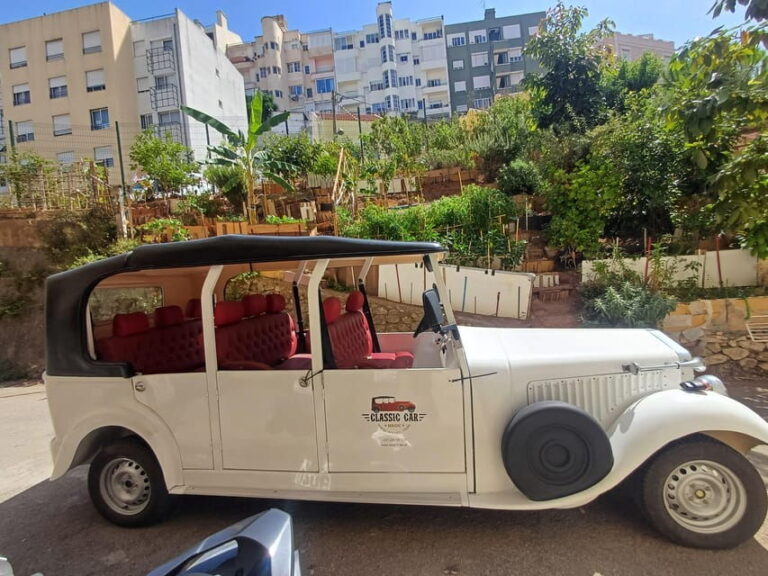 Old town or Belem with the unique Classic Eco Car in Lisbon - The Value of a Private, Guided Vintage Car Tour