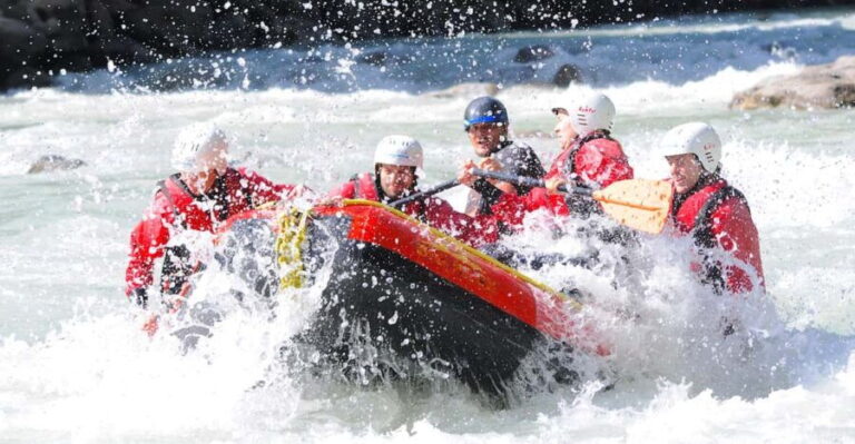 Ötztal: Action Whitewater Rafting at Imster Canyon - The Itinerary in Detail