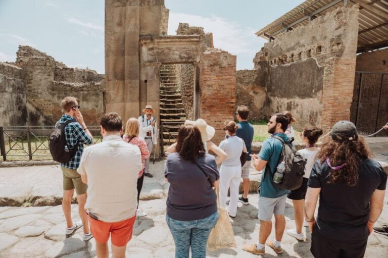 Pompeii and Herculaneum small group excursion from Sorrento - Exploring Pompeii: The Ancient Roman City Frozen in Time