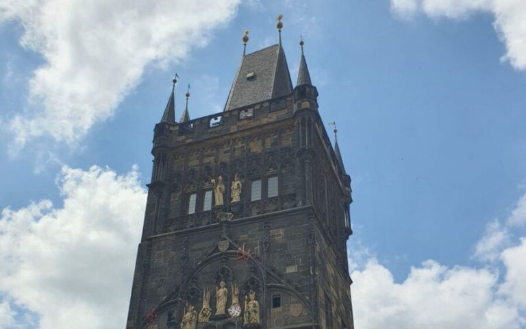 Prague: Charles Bridge Audio Guide with Tower Entry Ticket - The Historic Significance and Visual Appeal  