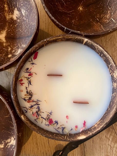 Prague: Coconut candle workshop - What to Expect from the Prague Coconut Candle Workshop