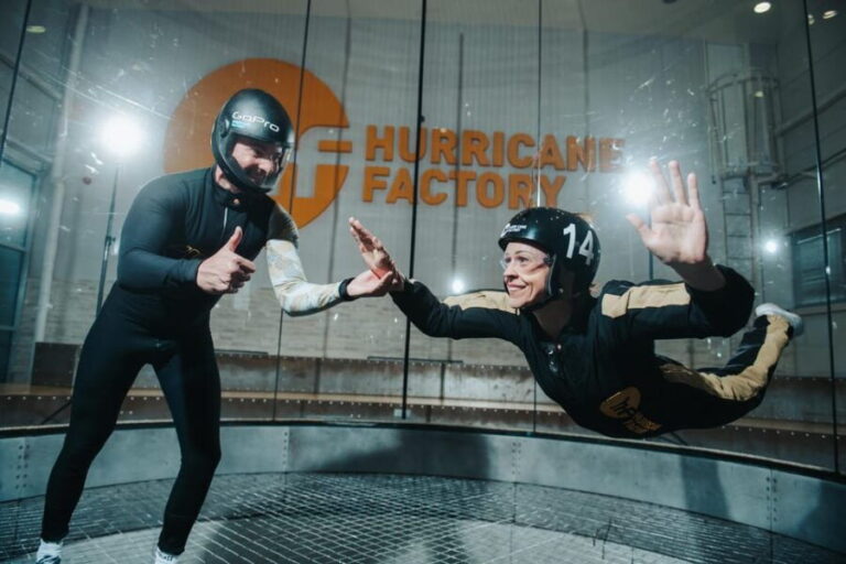 Prague: Hurricane Factory Indoor Skydiving Experience - What’s Included and Practical Details