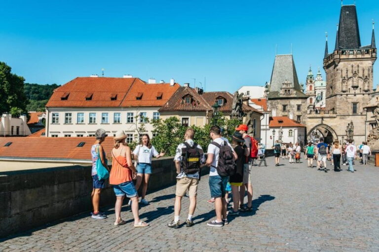Prague: Old Town, Astronomical Clock and Underground Tour - Exploring Lesser Town and Charles Bridge