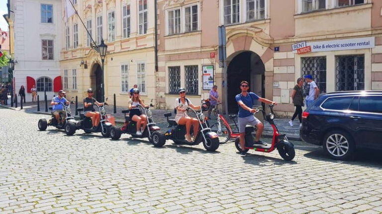 Prague: Panoramic Viewpoints Guided Electric Tricycle Tour - Exploring Lesser Town and Kampa Island