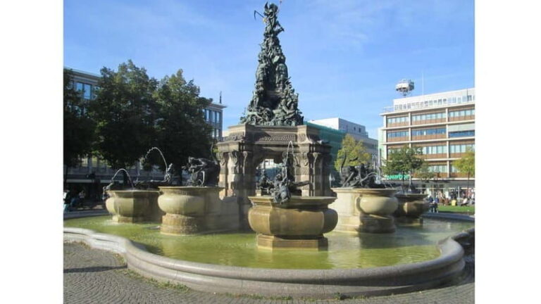 Private tour: Night watchman of Mannheim - city tour in costume - The Itinerary in Detail