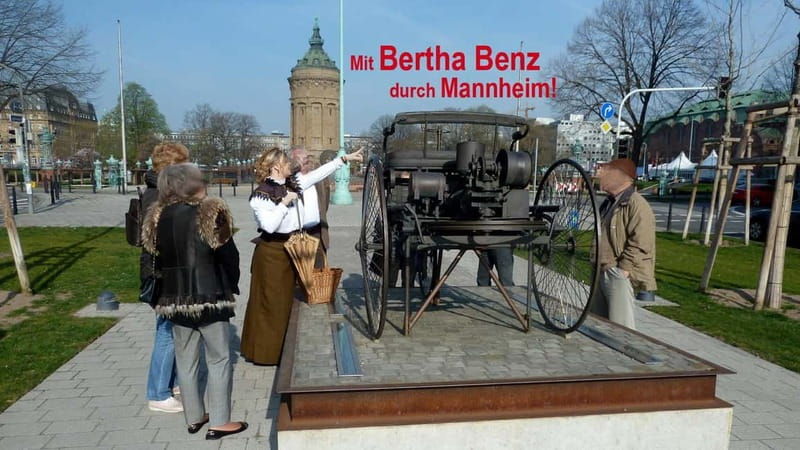 Public tour With Bertha Benz through the city of inventors Costume tour - What to Expect on the Tour