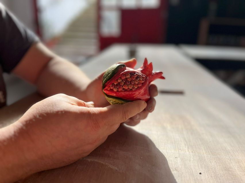 Rhodes Town: Pomegranate Pottery Masterclass - What to Expect During the Workshop