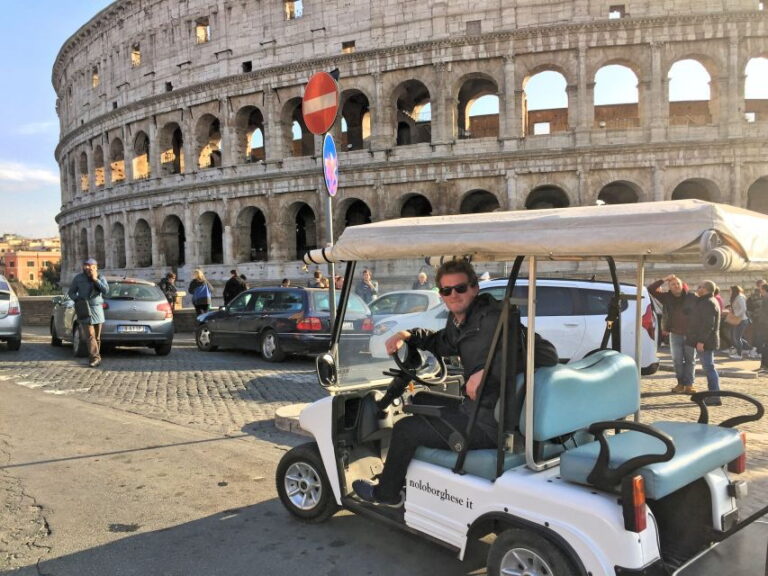 Rome Golf Cart Exclusive Private Tour - Final Thoughts