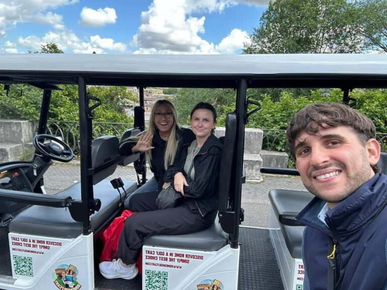 Rome sightseeing 4Hour Private Food Tasting Tour by GolfCart - Breakdown of the Itinerary and Highlights