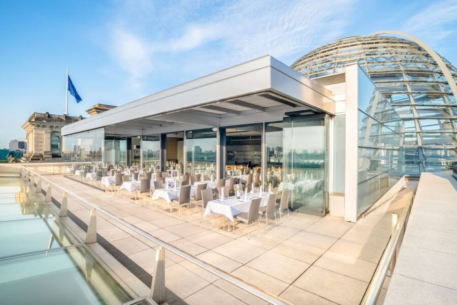 Rooftop Aperitif at Reichstag Käfer Restaurant - Cost and Value
