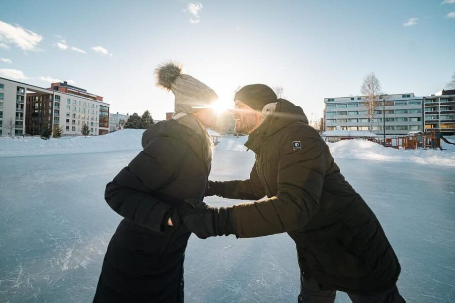 Rovaniemi: Private Ice Skating Photography Session - The Experience: What You Can Expect