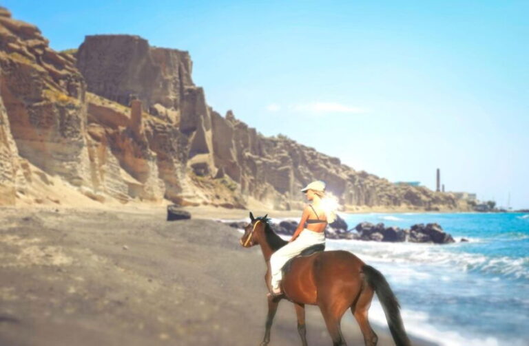 Santorini: Horseback Riding Tour on the Beach - What to Expect During Your Ride