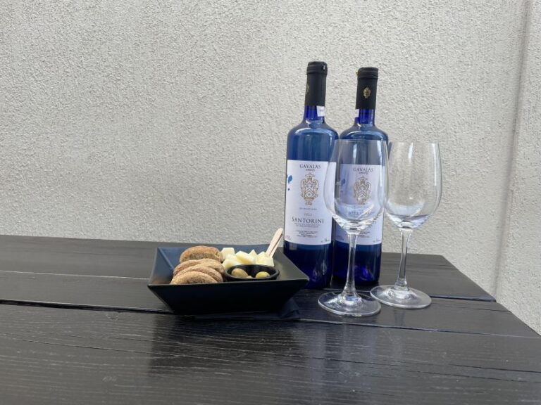 Santorini Private Daytime Wine Tour with Certified Sommelier - Exploring the Wineries