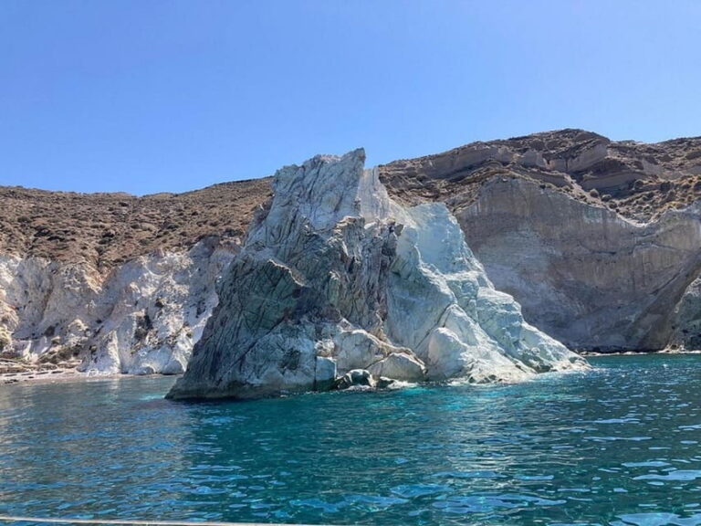 Santorini:Cruises with Catamaran around the Volcanic Island. - What Makes This Catamaran Cruise Stand Out?  