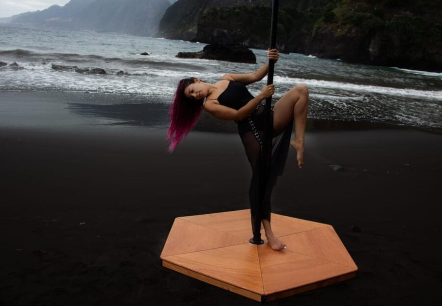 Seixal Black Sand Beach Pole Dance Photo & Drone Shooting - The Venue: Seixal Black Sand Beach