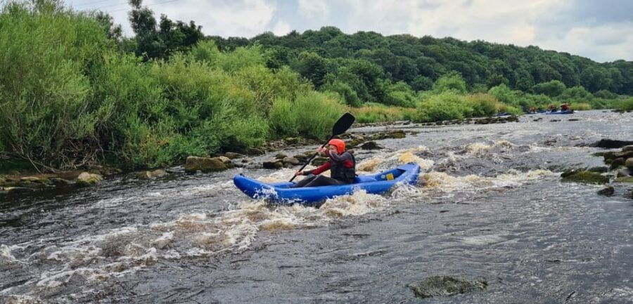Sunderland: Tandem White Water Rafting - The Route and the Rapids