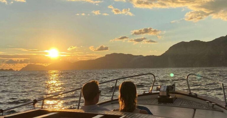 Sunset Private Cruise along the Amalfi Coast from Positano - What to Expect from the Sunset Private Cruise