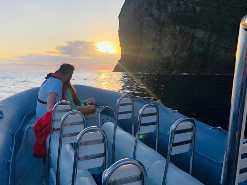 Terceira Island : Sunset Boat excursion with local drink - Value for Money