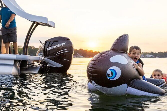 12 Hour Double Decker Pontoon With Slide On Yellow Lake - Practical Details and What to Expect